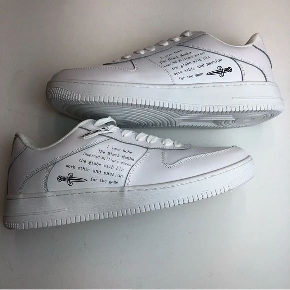 DAVESHOES Mamba 24 White Mens Sneaker - Picture 3 of 14